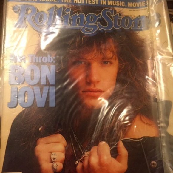 Bon Jovi COVER ROLLING STONE MAG MAY 1987 EUC - Picture 1 of 1